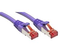 LINDY Cat.6 S/FTP Network Cable, Copper, 250MHz, Purple, 0.5 m