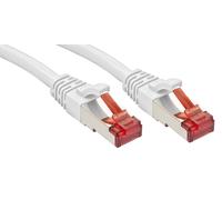 LINDY Cat.6 S/FTP Network Cable, Copper, 250MHz, White, 0.5 m