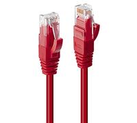 LINDY Cat.6 UTP Premium PatchCable, halogen Red, 0,3m