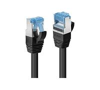 LINDY Cat.6A S/FTP PIMF LSOH Patch Cable 1 m Black