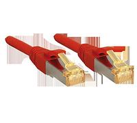 LINDY Cat. 7 S/FTP PIMF LSOH 1 m Patch Cable Red