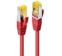 LINDY Cat.7 S/FTP PIMF LSOH, rot, 0,5m Patchkabel