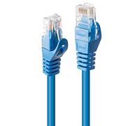 Lindy-cavo Network Cat. 6, U/UTP, 0.5 M blue