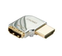 CROMO HDMI Male to HDMI Female 90 Degree Right Angle Adapter - Right
