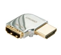 CROMO HDMI Male to HDMI Female 90 Degree Right Angle Adapter - Right