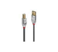 Lindy Cromo Line 1 M USB Data Transfer Cable Type A Male To B Shielding - Grey