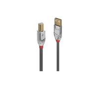 Lindy Cromo Line 2 M USB Data Transfer Cable Type A Male To B Shielding - Grey