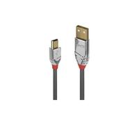 Lindy Cromo Line 5 M USB Data Transfer Cable Type A Male To B Male Mini USB Grey
