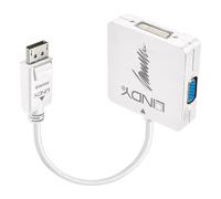 DisplayPort 1.2 to HDMI, VGA & DVI-D Active Adapter Converter