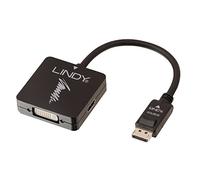 DisplayPort 1.2 to HDMI, VGA & DVI-D Active Adapter Converter