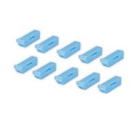 LINDY DisplayPort Port Blockers Without Key, Pack of 10, Blue