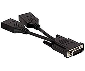LINDY DMS 59 to 2xDP Splitter Cable