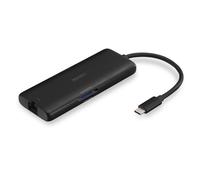 Lindy DST-Mini, USB C Laptop Docking Station with 4K & 100W Pass-Through Chargin