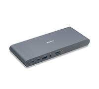 LINDY DST-Pro 5K, USB C Laptop Docking Station with Triple(4K) or Single(5K) Dis