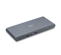 LINDY DST-Pro 5K, USB C Laptop Docking Station with Triple(4K) or Single(5K) Display for HP Mac Acer Dell Asus USB-C -2 DisplayPort, HDMI, 4, Device Charging, Audio, SD, microSD, Gigabit LAN