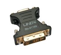 Lindy DVI-A Male to VGA Female Adapter, Black