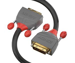 Lindy DVI-D Single Link Cable - Anthra Line Black, 25m