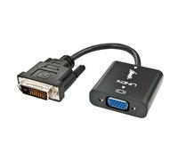 Lindy DVI-D to VGA Converter 0.1 m DVI-D VGA (D-Sub) Male Female Straight