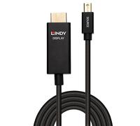 LINDY 2m Active Mini DisplayPort to HDMI Cable with HDR