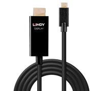 Lindy 43292 2m USB Type C to HDMI 4K60 Adapter Cable