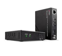 LINDY Extender KVM Cat. 6 DisplayPort 1.2 & USB 100m 100m Black Keyboard Video Mouse (KVM) Cable