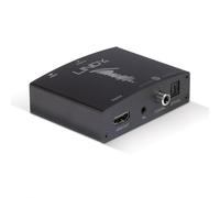 Lindy HDMI 4K 30Hz Audio Extractor HDMI to Optical Toslink SPDIF & Stereo RCA