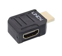 Lindy HDMI 90 Degree Right Angled Adapter, Black