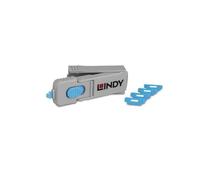Lindy HDMI Port Blocker Key – 4 Blockers – Blue