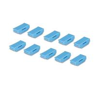 Lindy HDMI Port Blockers Without Key, Pack of 10, Blue