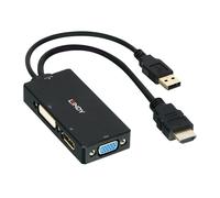 Lindy HDMI to DisplayPort. DVI and VGA Converter