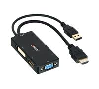 LINDY HDMI to DisplayPort, DVI & VGA Converter