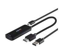Lindy HDMI to USB Type C Converter with USB Power