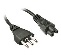 Lindy Mains Cable, Italy - IEC320 C5 for Laptop PC, 2 m