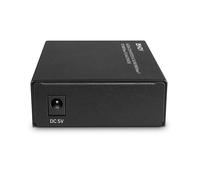 Lindy Media Converter SC 1000Base-FX 10/100/1000Base-T→1000Base-FX Multimode 850nm Black