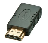 LINDY Mini HDMI Female To Male Adapter - Black