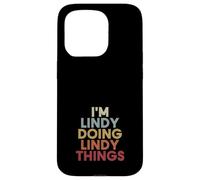 Lindy Name Lindy Personalized Name First Given Case for iPhone 15 Pro