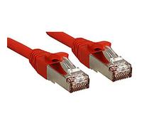 Lindy network patch cable CAT. 6 LSOH S/FTP PIMF, Copper, 500MHZ, Red, 1 m
