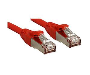 Lindy network patch cable CAT. 6 LSOH S/FTP PIMF, Copper, 500MHZ, Red, 1 m