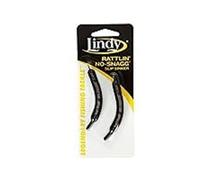 Lindy No-Snagg Slip Sinker Banana-Shaped Fishing Sinker - Enables Anglers to Fish Unfishable Areas, Rattlin' (2 Pack), 3/8 oz