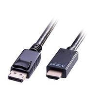 Lindy Premium Quality Durable User-friendly DisplayPort to HDMI 10.2G Cable