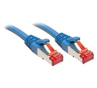 Lindy RJ-45 Cat.6 S/FTP 0.5m networking cable Blue Cat6 S/FTP (S-STP)
