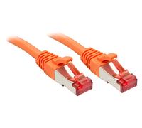 Lindy RJ-45 Cat.6 S/FTP 1m networking cable Orange Cat6 S/FTP (S-STP)