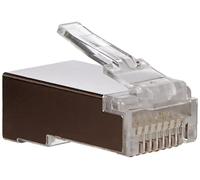 LINDY RJ-45 Male Connector 8 Pin STP CAT6 Pack of 10
