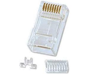 LINDY RJ-45 Male Connector 8 Pin UTP CAT6 Pack of 10
