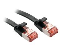 Lindy RJ45 Cat.6 U/FTP 10m networking cable Black Cat6 U/FTP (STP)