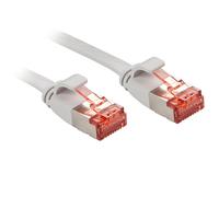 Lindy RJ45 Cat.6 U/FTP 2m networking cable Grey Cat6 U/FTP (STP)
