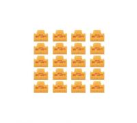Lindy Port Blocker 47898 RJ45 ABS Orange 20 pcs