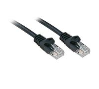 Lindy Rj45/Rj45 Cat6 1m networking cable Black U/UTP (UTP)