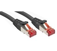 Lindy Rj45/Rj45 Cat6 1m networking cable Black S/FTP (S-STP)