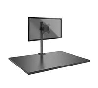 Lindy Single Display Short Bracket with Pole and Desk Clamp